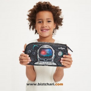 جامدادی دو زیپ مدل Astronaut برند اسمیگل Smiggle کد 165606