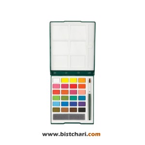 آبرنگ 24 رنگ مدل Artist کد 5602 برند آریا Arya