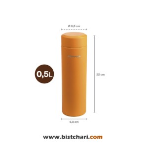 فلاسک 500ml مدل On the Go برند فیسکارس Fiskars