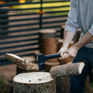تبر مدل Splitting Axe A11 کد 1051086 برند فیسکارس Fiskars