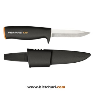 چاقو(کارد) طبیعت گردی مدل Utility Knife K40 کد 1001622 برند فیسکارس Fiskars