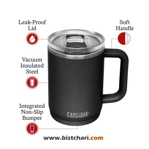 ماگ دوجداره 500ml مدل Thrive Mug برند کمل بک Camelbak