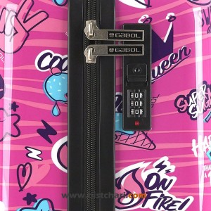 چمدان سایز متوسط مدل Sticker برند گابل Gabol کد 234146021