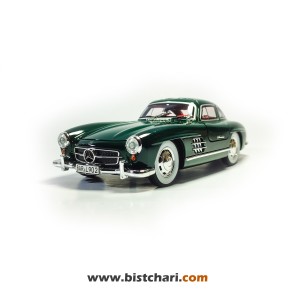 ماکت مرسدس بنز  Mercedes-Benz مدل SL 300 رنگ سبز یشمی