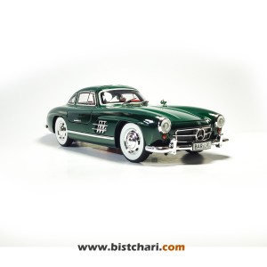 ماکت مرسدس بنز  Mercedes-Benz مدل SL 300 رنگ سبز یشمی