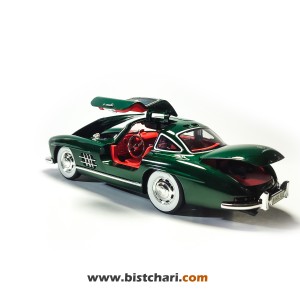 ماکت مرسدس بنز  Mercedes-Benz مدل SL 300 رنگ سبز یشمی