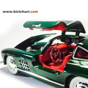 ماکت مرسدس بنز  Mercedes-Benz مدل SL 300 رنگ سبز یشمی