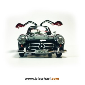 ماکت مرسدس بنز  Mercedes-Benz مدل SL 300 رنگ مشکی