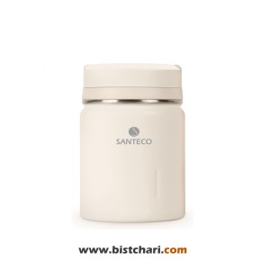 فلاسک غذا دوجداره کیف دار 500 میلی لیتر مدل Koge برند سانتکو Santeco