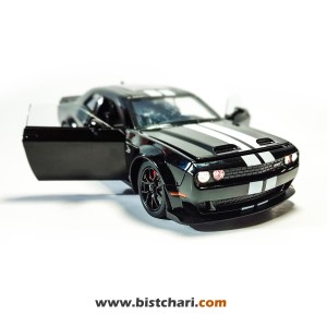 ماکت دوج چلنجر Dodge Challenger مدل SRT Hellcat (Widebody) رنگ مشکی