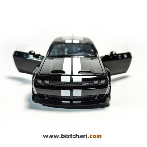 ماکت دوج چلنجر Dodge Challenger مدل SRT Hellcat (Widebody) رنگ مشکی