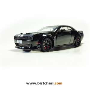 ماکت دوج چلنجر Dodge Challenger مدل SRT Hellcat (Widebody) رنگ مشکی