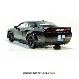 ماکت دوج چلنجر Dodge Challenger مدل SRT Hellcat (Widebody) رنگ مشکی