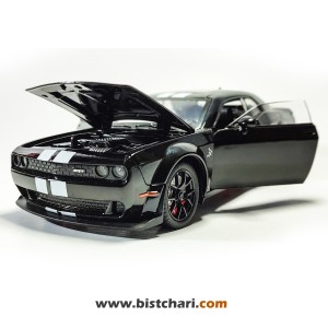 ماکت دوج چلنجر Dodge Challenger مدل SRT Hellcat (Widebody) رنگ مشکی