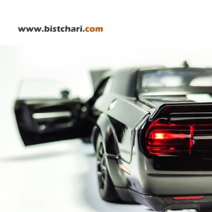 ماکت دوج چلنجر Dodge Challenger مدل SRT Hellcat (Widebody) رنگ مشکی