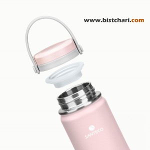 فلاسک دوجداره 380ml مدل کویا Koya برند سانتکو Santeco