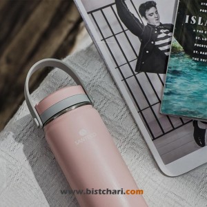 فلاسک دوجداره 380ml مدل کویا Koya برند سانتکو Santeco
