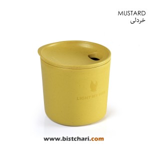 لیوان درب دار 250 ml مدل MyCup´n Lid short Bio برند لایت مای فایر Light my fire