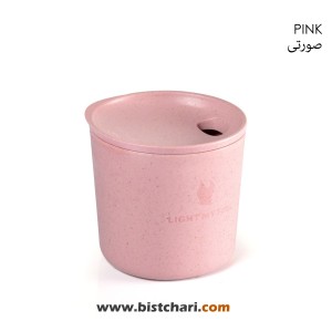 لیوان درب دار 250 ml مدل MyCup´n Lid short Bio برند لایت مای فایر Light my fire