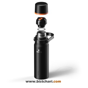 فلاسک دوجداره 1200 میلی لیتر مدل Geilo برند سانتکو Santeco