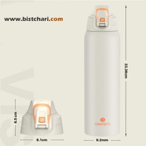 فلاسک دوجداره 1500 میلی لیتر مدل Nevis برند سانتکو Santeco