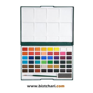 آبرنگ 48 رنگ مدل Artist کد 5604 برند آریا Arya