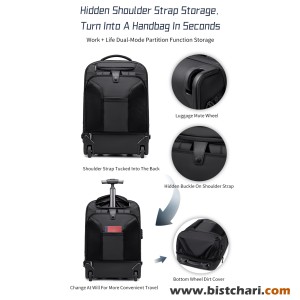 کوله پشتی چرخدار مدل LG00861 برند آرکتیک هانتر Arctic Hunter