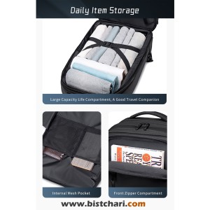 کوله پشتی چرخدار مدل LG00861 برند آرکتیک هانتر Arctic Hunter