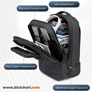 کوله پشتی چرخدار مدل LG00861 برند آرکتیک هانتر Arctic Hunter