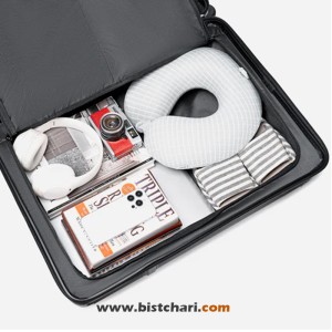 چمدان سایز کابین مدل LGX001 برند آرکتیک هانتر Arctic Hunter