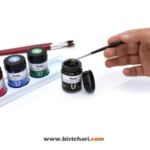 گواش 6 رنگ مدل WPU2-6 برند پنتل Pentel