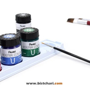 گواش 6 رنگ مدل WPU2-6 برند پنتل Pentel