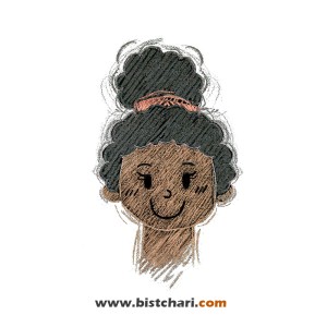 مداد رنگی 12 رنگ Black Edition مدل رنگ پوست Skin Tones کد 116414 برند فابر کاستل Faber Castell