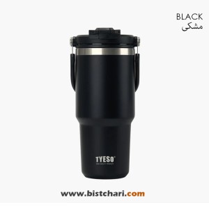 ماگ دوجداره 750ml Tumbler مدل 201-01023-01 برند تایسو Tyeso