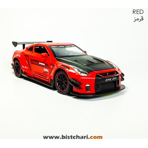 ماکت ماشین نیسان Nissan مدل GTR R35 رنگ قرمز