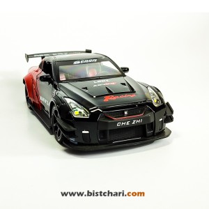 ماکت ماشین نیسان Nissan مدل GTR R35 رنگ قرمز-مشکی
