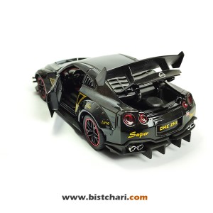 ماکت ماشین نیسان Nissan مدل GTR R35 رنگ مشکی