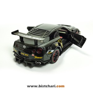ماکت ماشین نیسان Nissan مدل GTR R35 رنگ مشکی