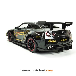 ماکت ماشین نیسان Nissan مدل GTR R35 رنگ مشکی