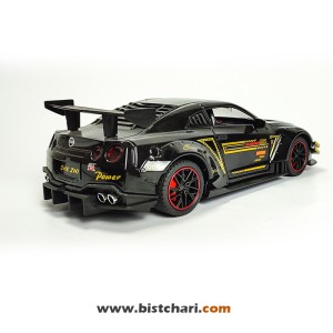 ماکت ماشین نیسان Nissan مدل GTR R35 رنگ مشکی