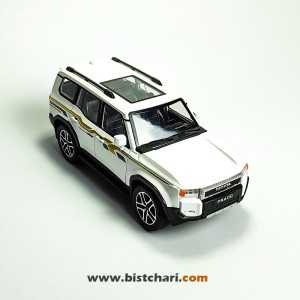 ماکت ماشین تویوتا Toyota مدل پرادو Prado رنگ سفید