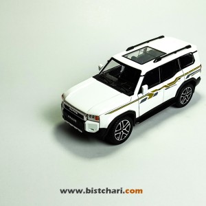 ماکت ماشین تویوتا Toyota مدل پرادو Prado رنگ سفید