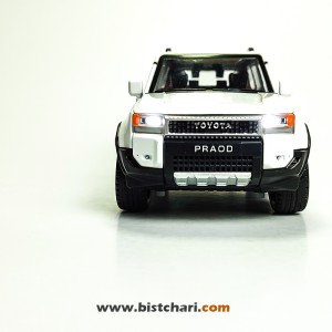 ماکت ماشین تویوتا Toyota مدل پرادو Prado رنگ سفید