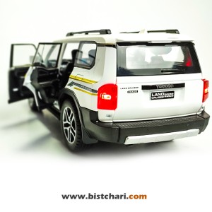 ماکت ماشین تویوتا Toyota مدل پرادو Prado رنگ سفید