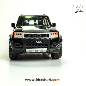 ماکت ماشین تویوتا Toyota مدل پرادو Prado رنگ مشکی