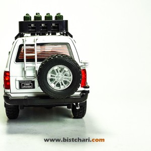 ماکت ماشین تویوتا Toyota مدل لندکروزر Land Cruiser رنگ سفید