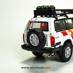 ماکت ماشین تویوتا Toyota مدل لندکروزر Land Cruiser رنگ سفید