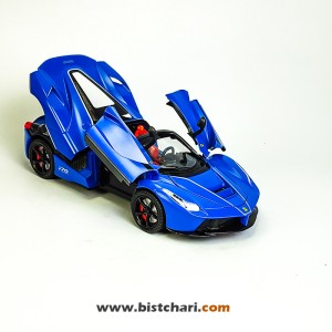 ماکت ماشین فراری Ferrari مدل La Ferrari رنگ آبی