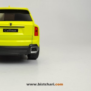 ماکت ماشین رولز رویس Rolls Royce مدل Cullinan رنگ زرد