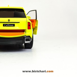 ماکت ماشین رولز رویس Rolls Royce مدل Cullinan رنگ زرد